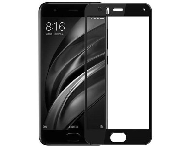 محافظ صفحه نمایش 6D فول گلس تمام چسب مناسب برای گوشی موبایل شیائومی Mi 6